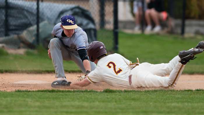 CBC Christian Brothers College at De Smet Missouri baseball April 4 2023 Paul Halfacre 20231